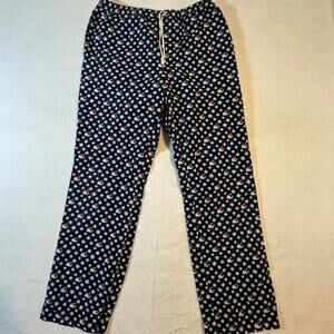 Vineyard Vines Pajama Pants Women’s Small | Whale Santa Hat Cotton Sleepwear